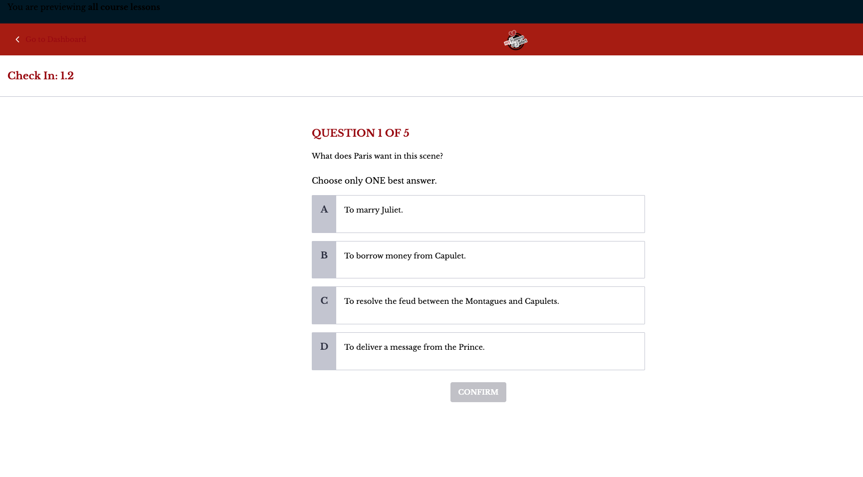 Course screenshot